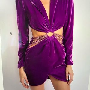 PatBo velvet blazer mini dress still retailing for $825